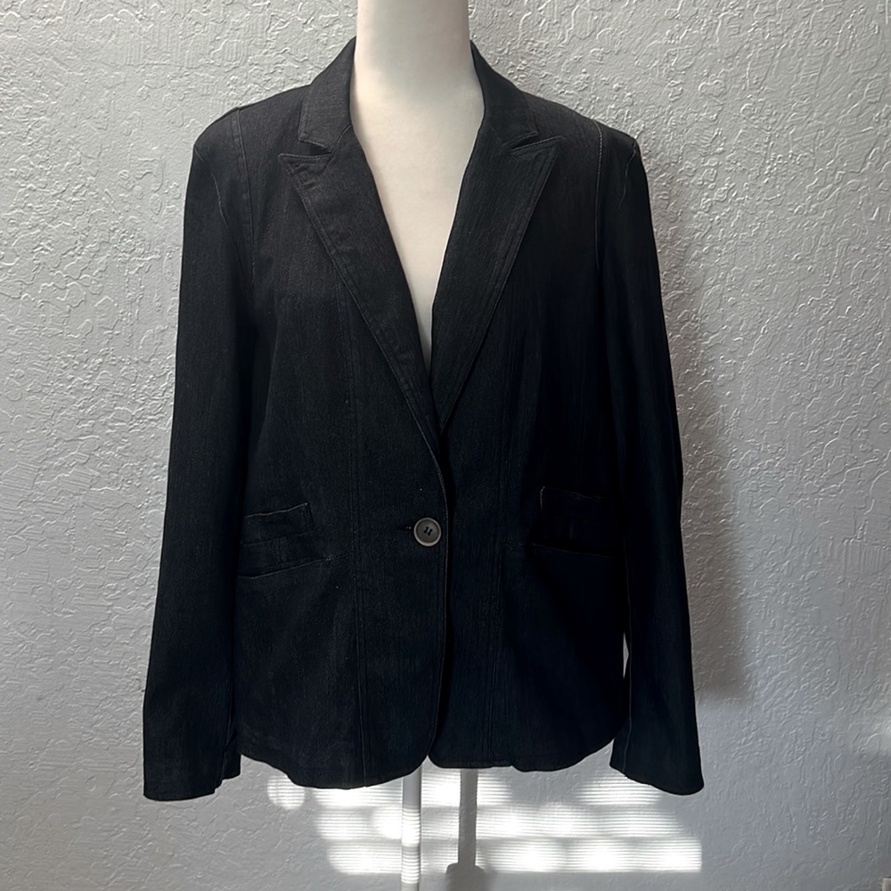 Ellen Tracy Blue suit jacket